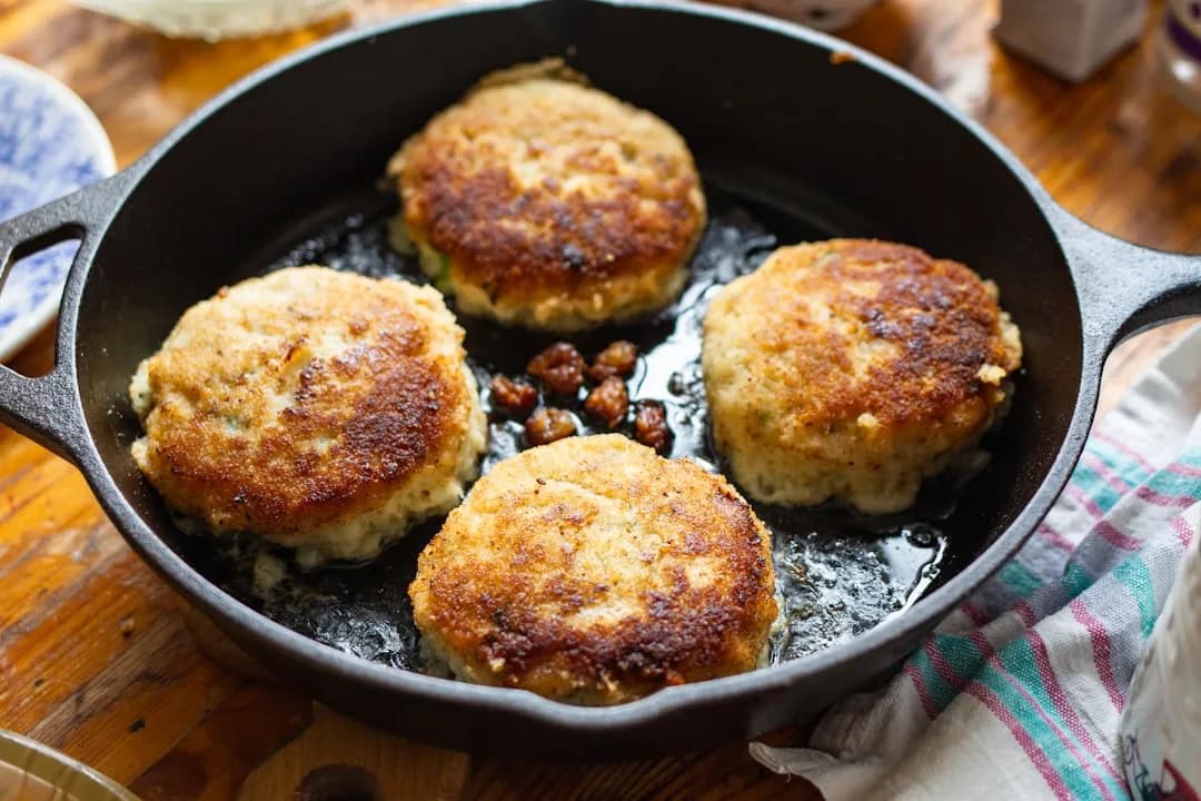 Salmon Patties with Flax