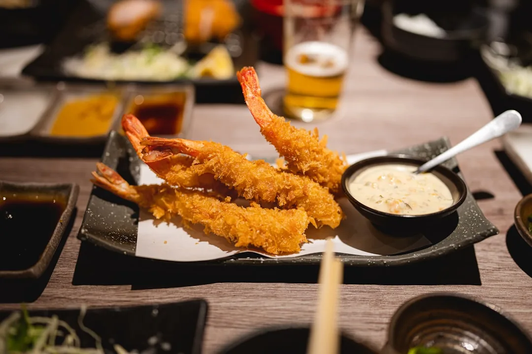 Japanese-Style Deep-Fried Shrimp