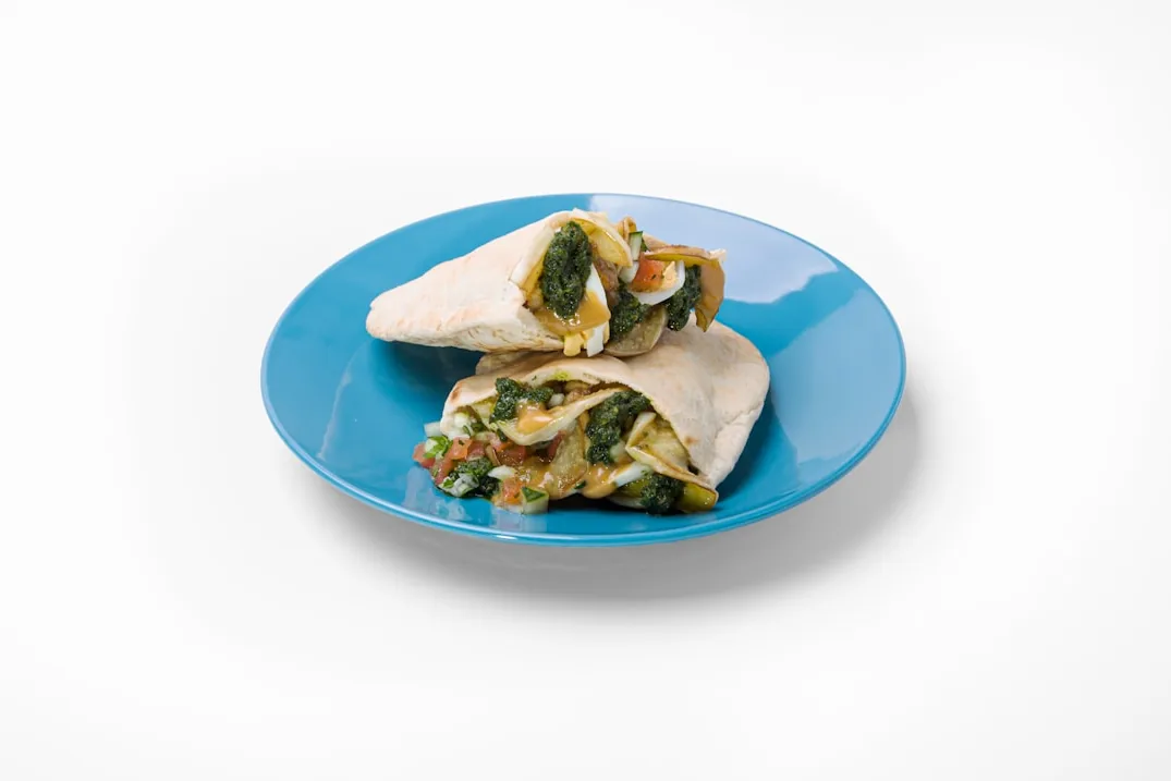 Veggie Scramble Wraps