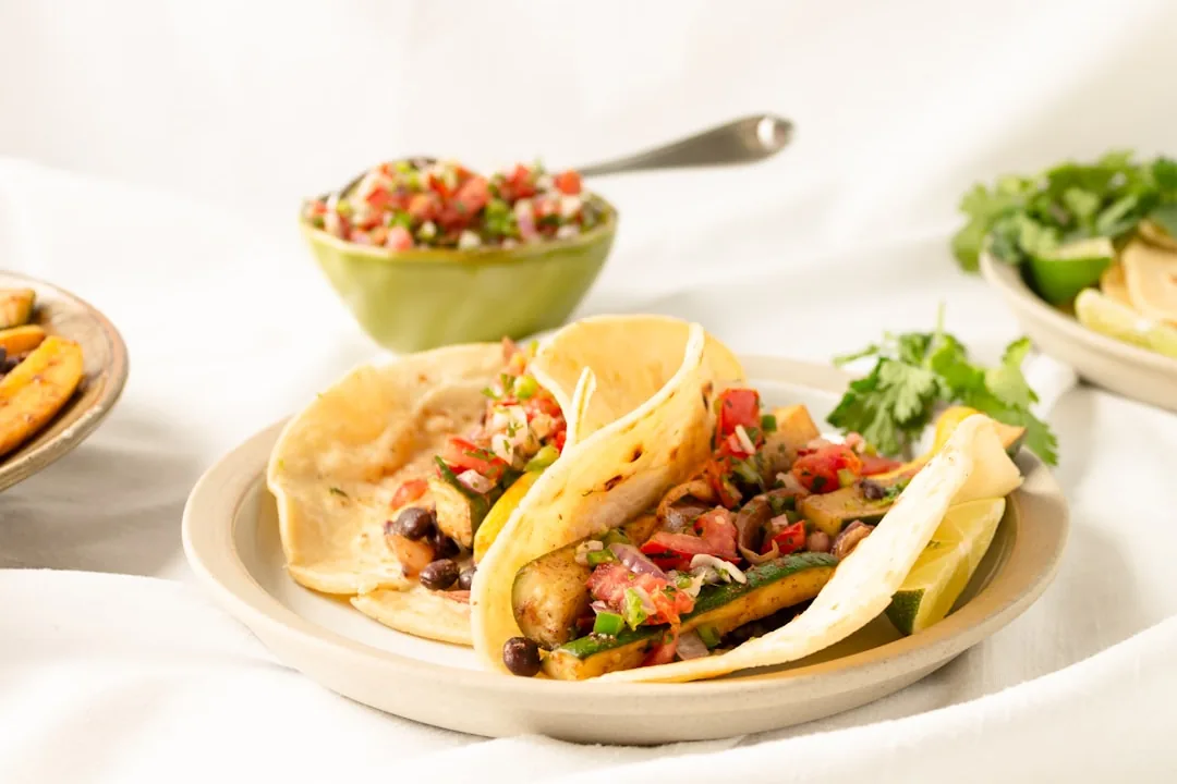 Black Bean and Vegetable Quesadillas