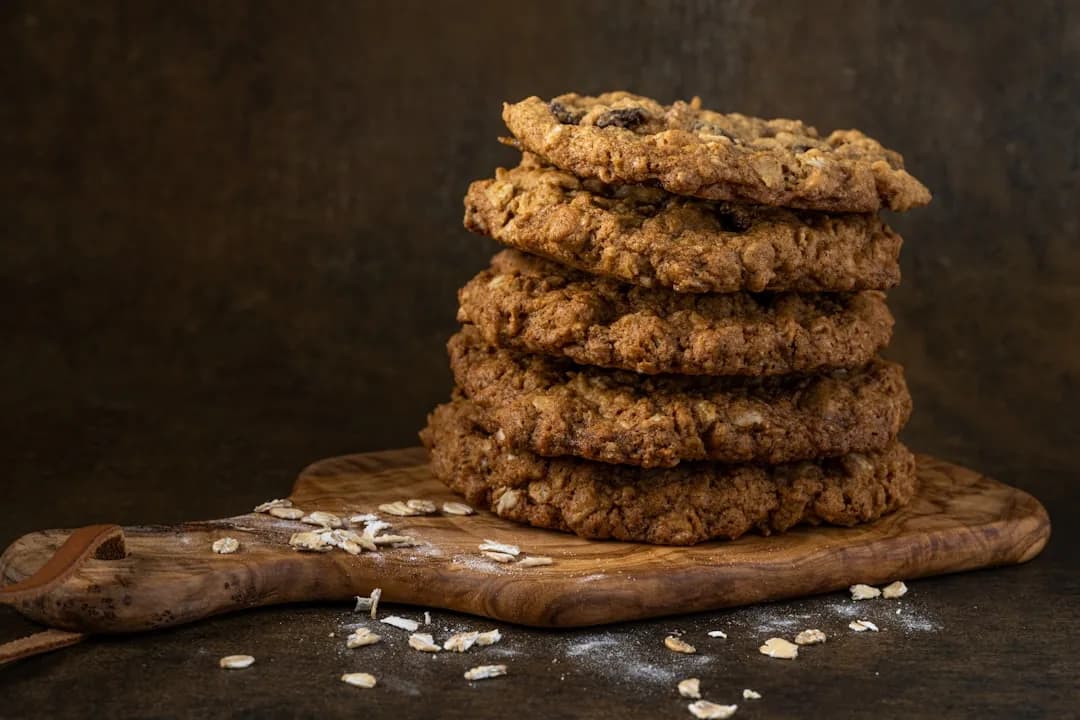 Chunky Oatmeal Cookies
