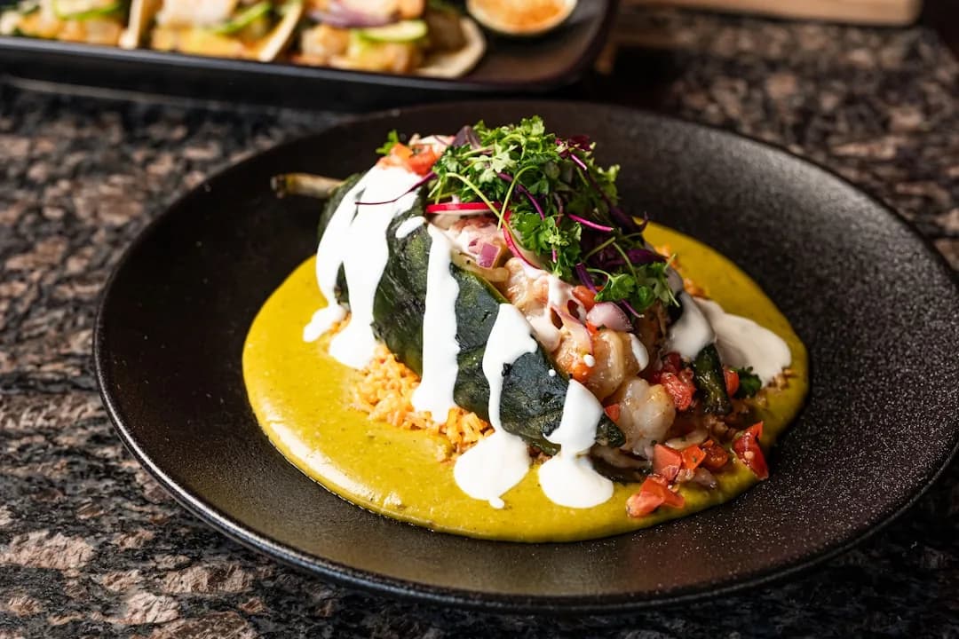 Chipotle Potato Stuffed Poblanos