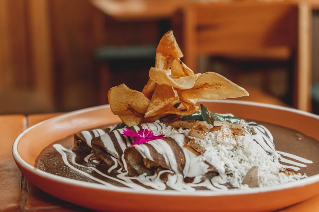 Chicken Mole Enchiladas