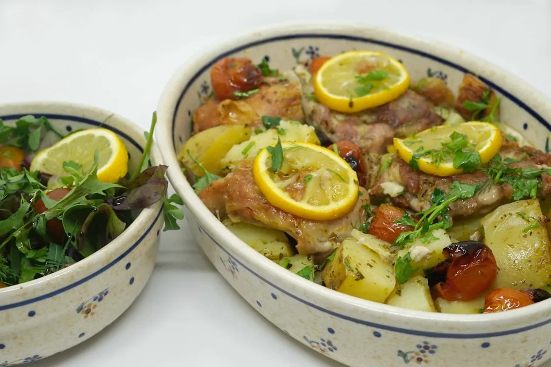 Rosemary Lemon Chicken with Vegetables