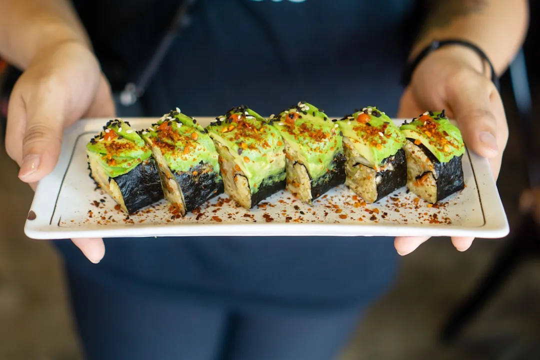 Vegetarian Sushi Roll