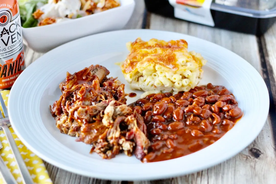 BBQ Baked Beans and Citrus-Corn Muffins