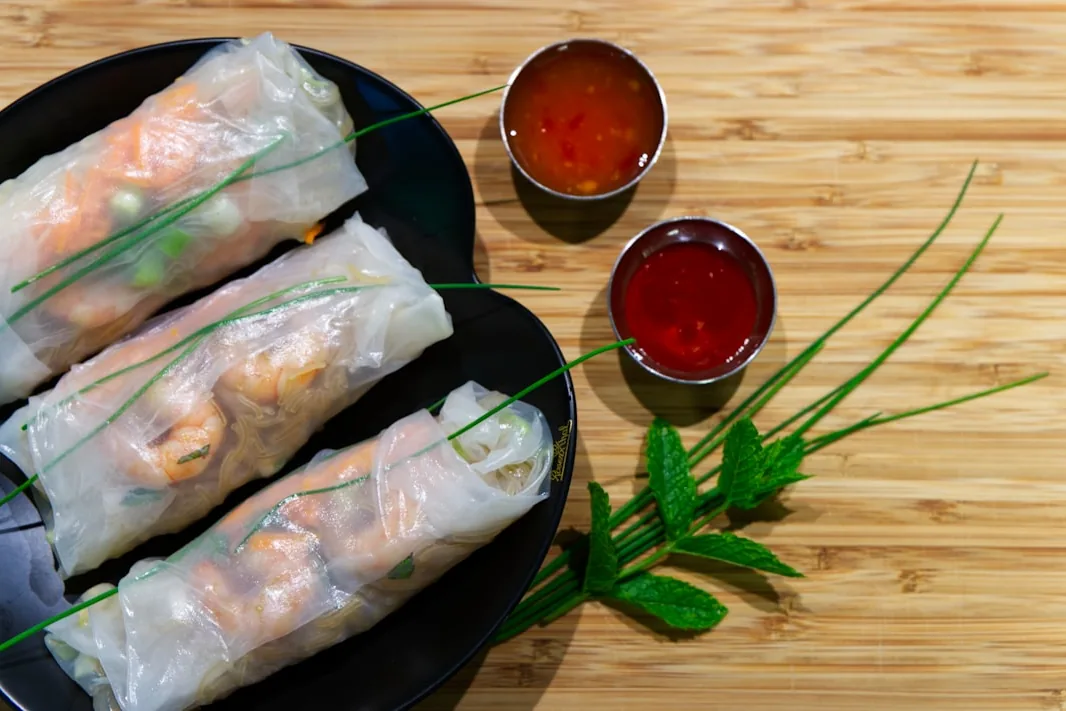 Pork and Shrimp Spring Rolls