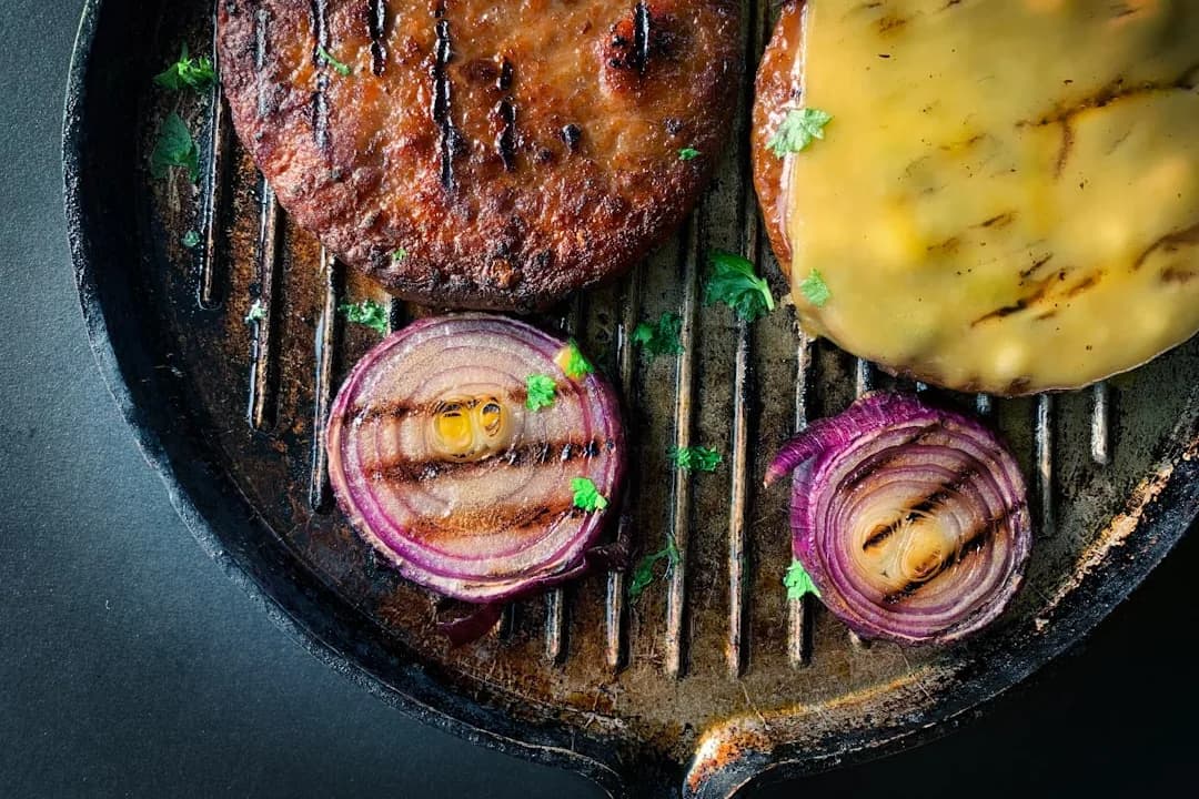 Smoked Onion Burgers