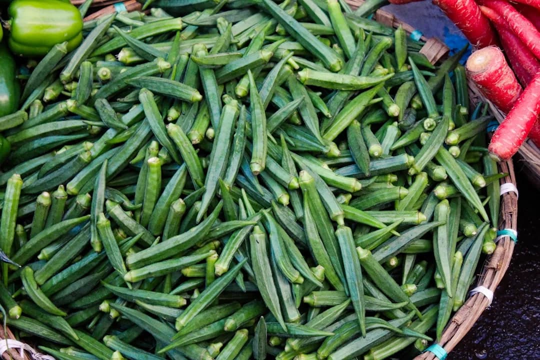 Okra and Greens