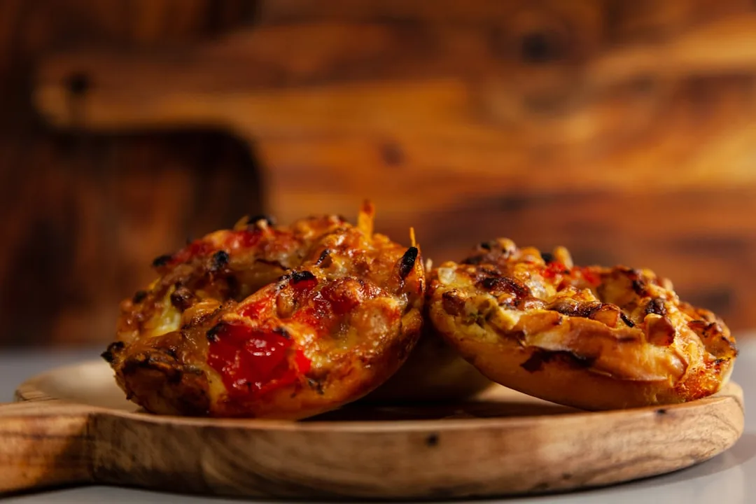 English Muffin Veggie Pizza