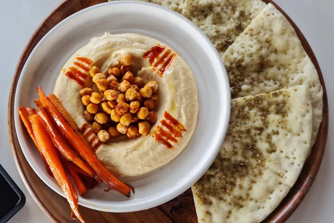 Hummus and Veggie Wraps